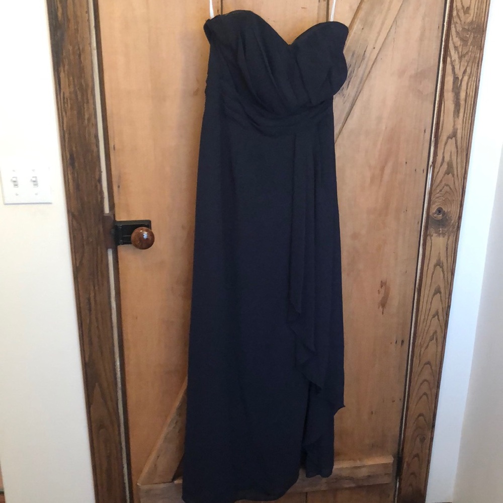 Jasmine Bridesmaid dress in navy color